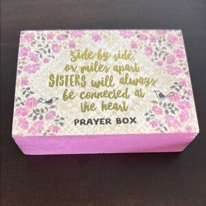 Francesca's Collections Pink and Cream Box